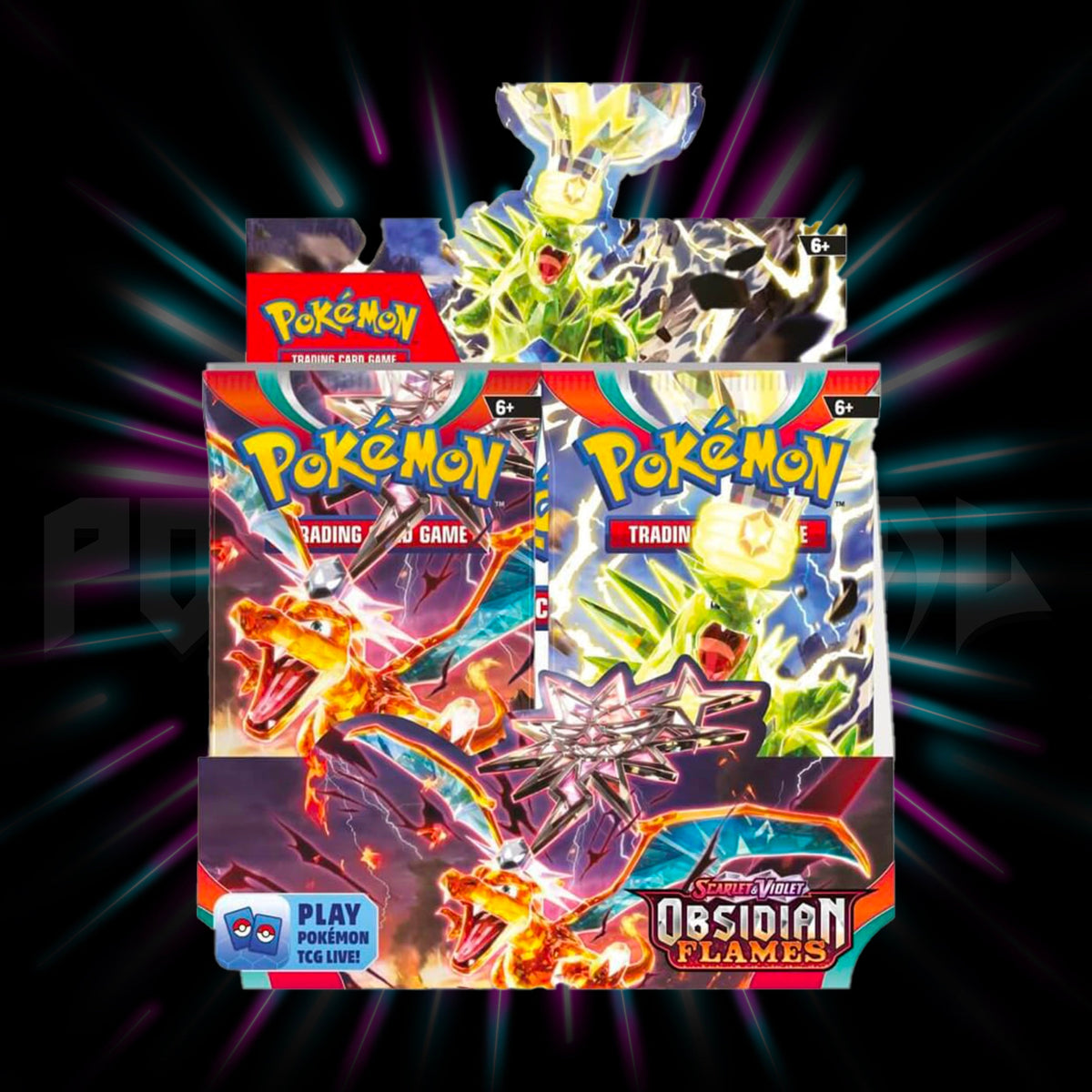 Pokemon, Scarlet & Violet, Obsidian Flames, Booster Box, Portal TCG