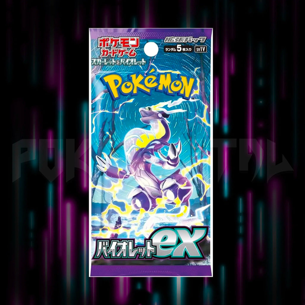 Pokemon, Scarlet & Violet, Violet EX, sv1V, Japanese Booster Pack, Portal TCG