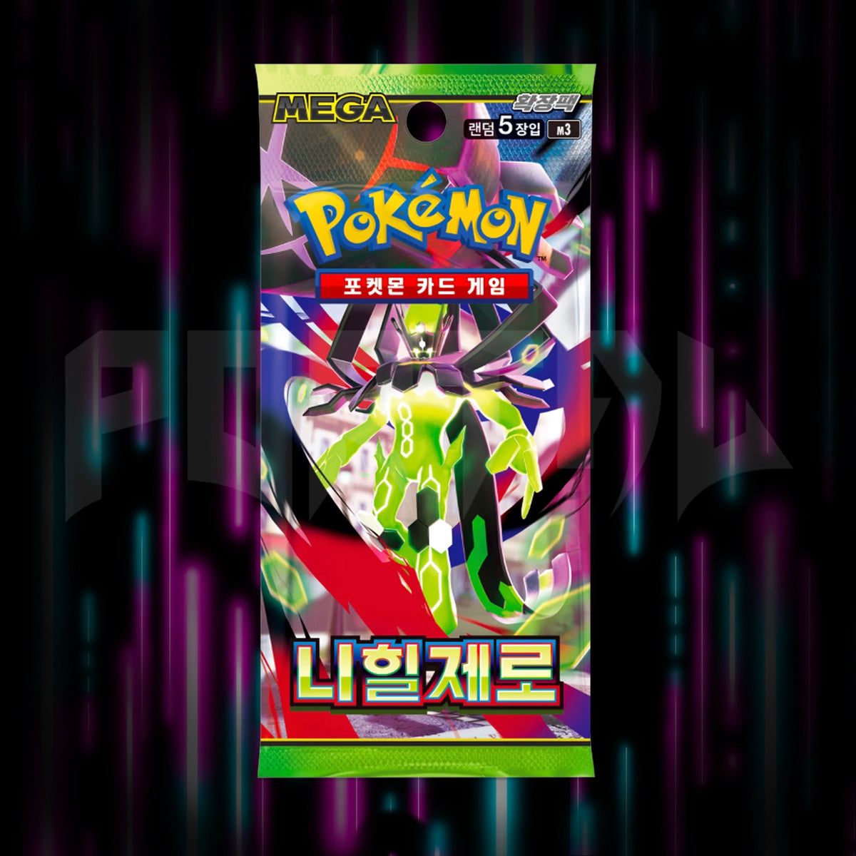 Pokemon, Mega Evolution, Nihil Zero, m3, Korean Booster Pack, Portal TCG