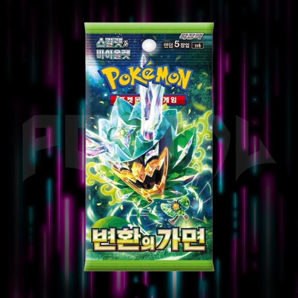 Pokemon, Scarlet & Violet, Mask of Change, sv6, Korean Booster Pack, Portal TCG