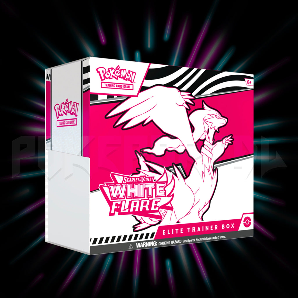 Pokemon, Scarlet & Violet, White Flare Elite Trainer Box, Portal TCG