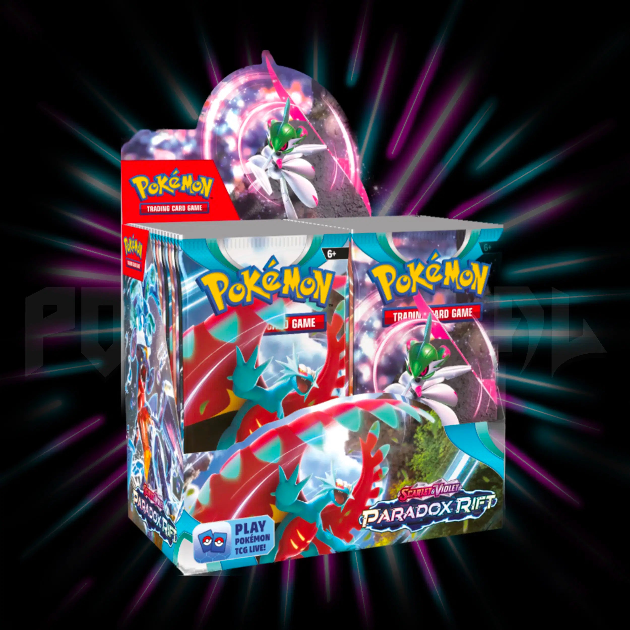pokemon scarlet & violet paradox rift booster box Violet: This expansion also features Garchomp ex Pokemon TCG Scarlet & Violet