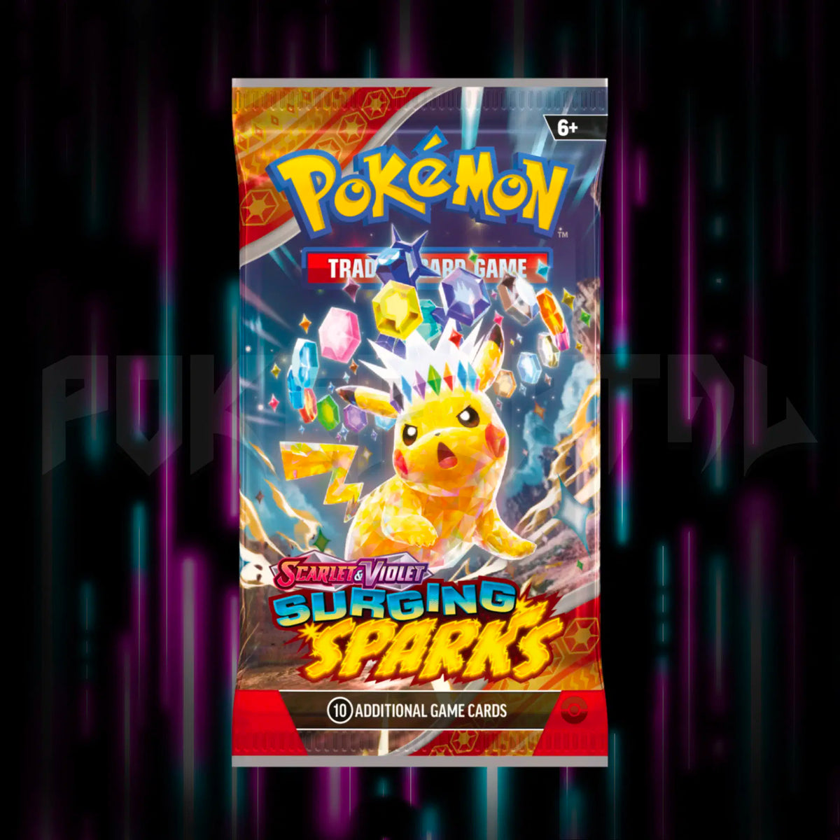 Pokemon, Scarlet & Violet, Surging Sparks, Booster Pack, Portal TCG