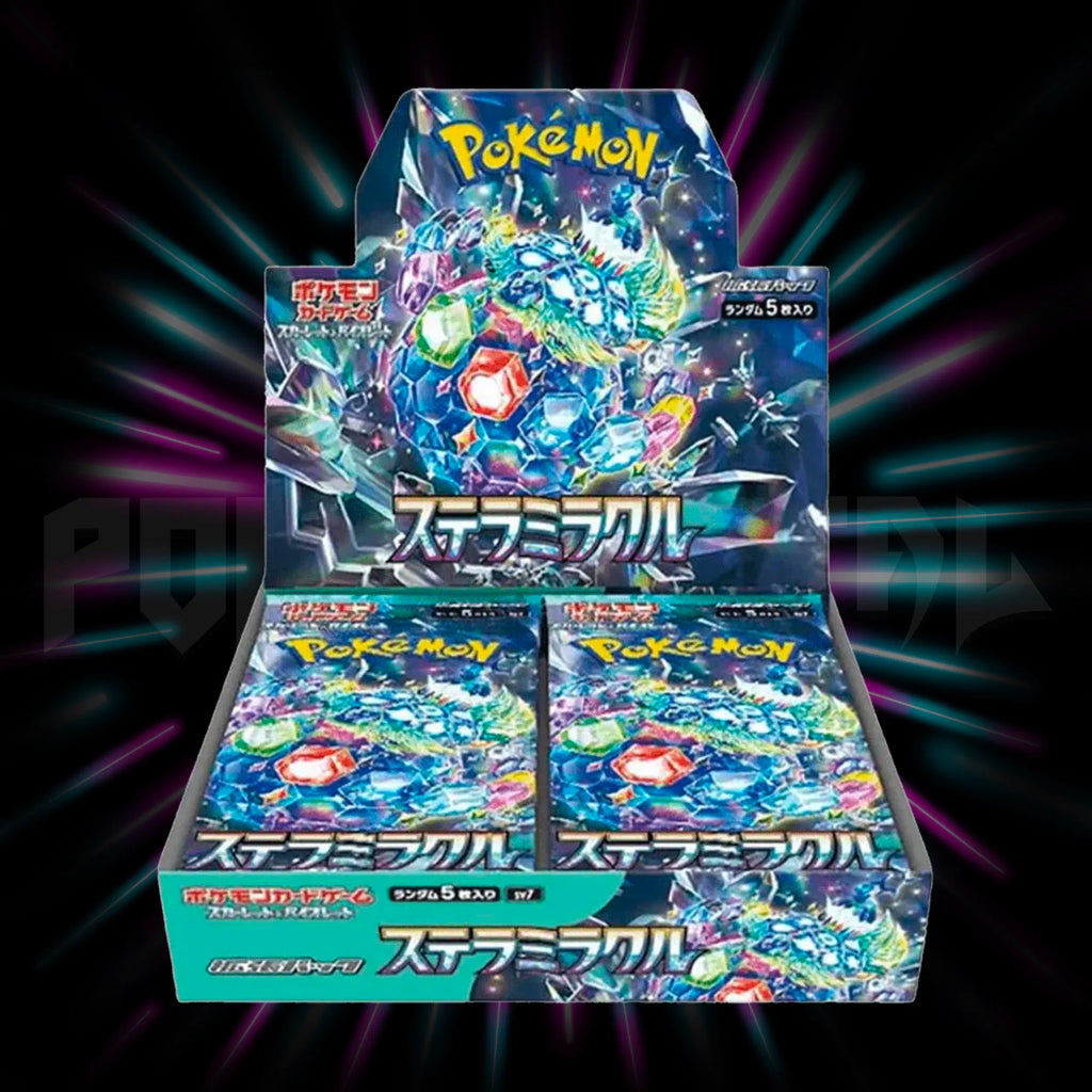 Pokemon, Scarlet & Violet, Stellar Miracle, sv7, Japanese Booster Box, Portal TCG