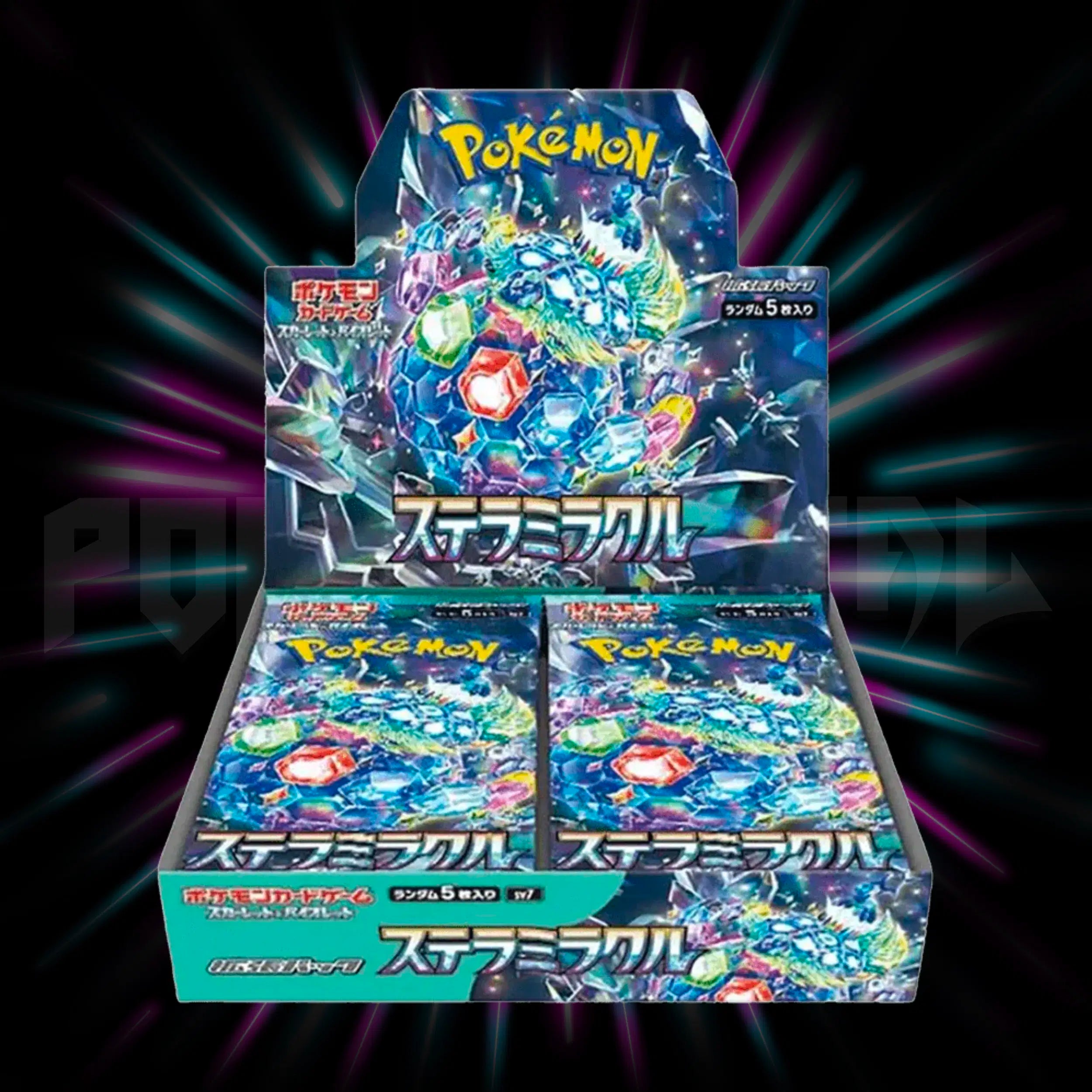 Pokemon - Scarlet & Violet - Stellar Miracle - sv7 - Japanese Booster Box — Portal TCG