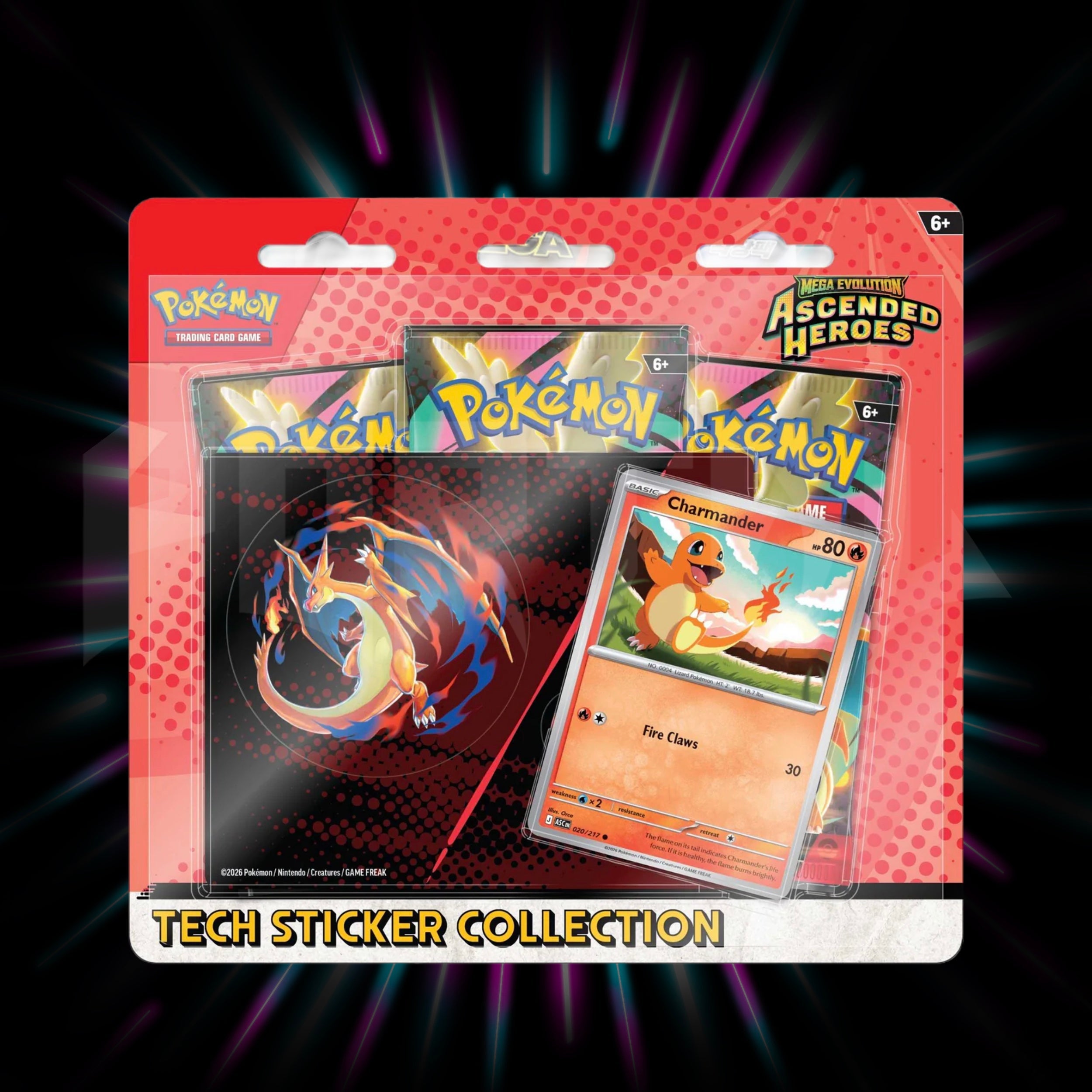 Pokemon — Ascended Heroes — Tech Sticker Collection — Portal TCG