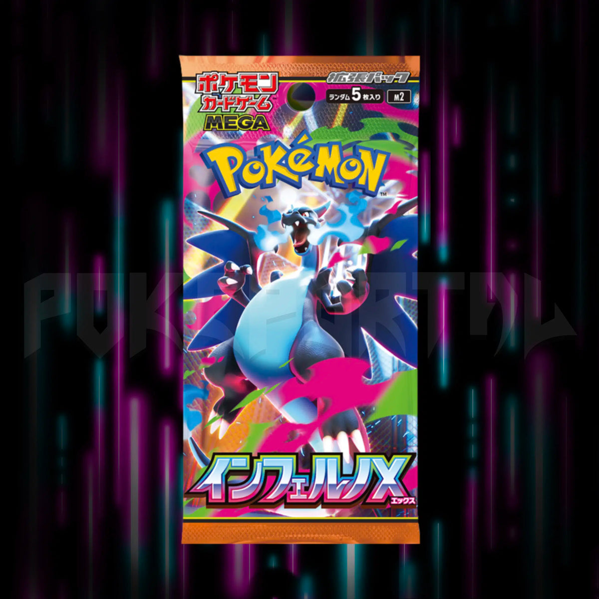 Inferno X Japanese Pokemon booster pack, Mega Evolutions, Portal TCG