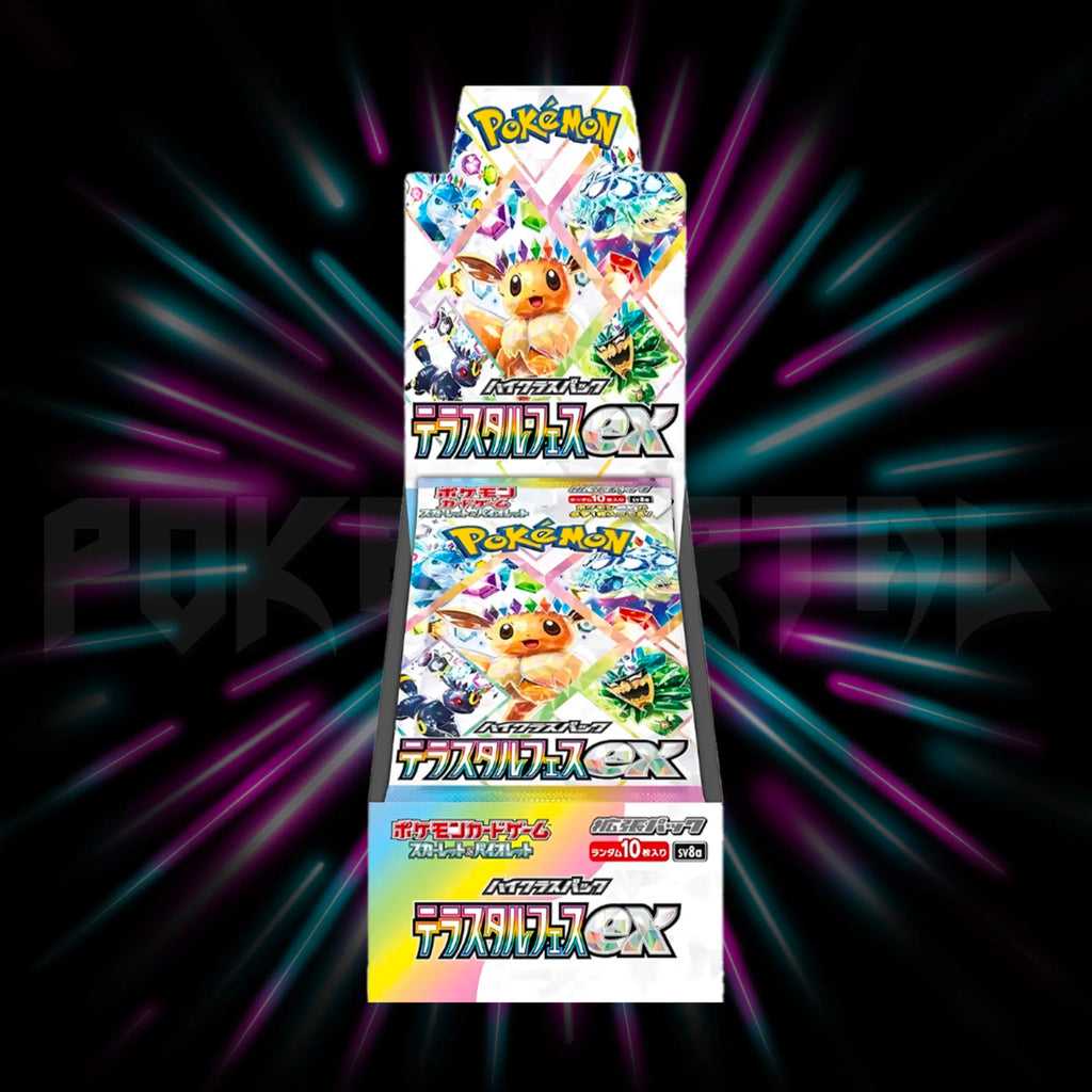 Pokemon, Scarlet & Violet, Terastal Festival, sv8a, Japanese Booster Box, Portal TCG