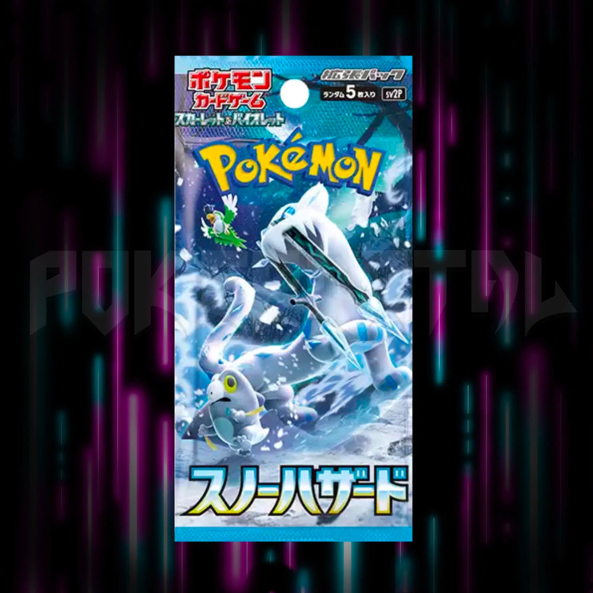 Pokemon - Scarlet & Violet - Snow Hazard - sv2P- Japanese Booster Pack — Portal TCG