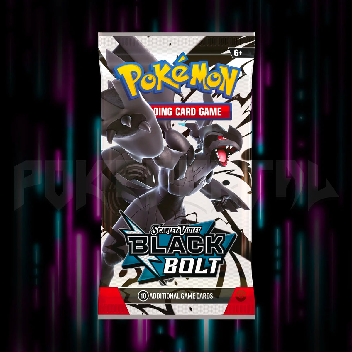 Pokemon, Scarlet & Violet, Black Bolt, Booster Pack, Portal TCG
