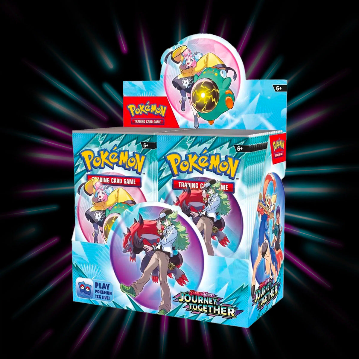 Pokémon Scarlet & Violet Journey Together Booster Box 2x Lot - US Pokémon Scarlet & Violet Journey Together Booster Box 2x Lot - US