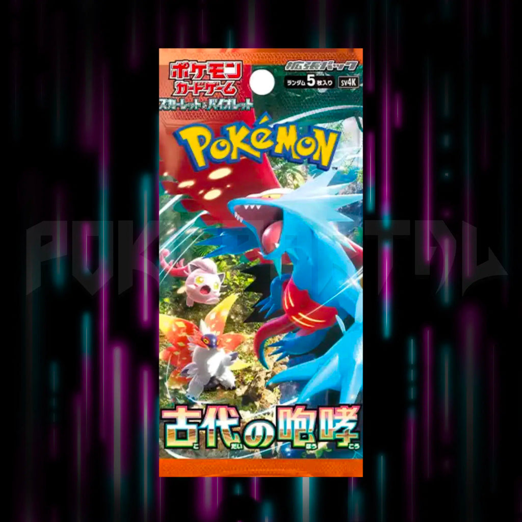 Pokemon, Scarlet & Violet, Ancient Roar, sv4K, Japanese Booster Pack, Portal TCG