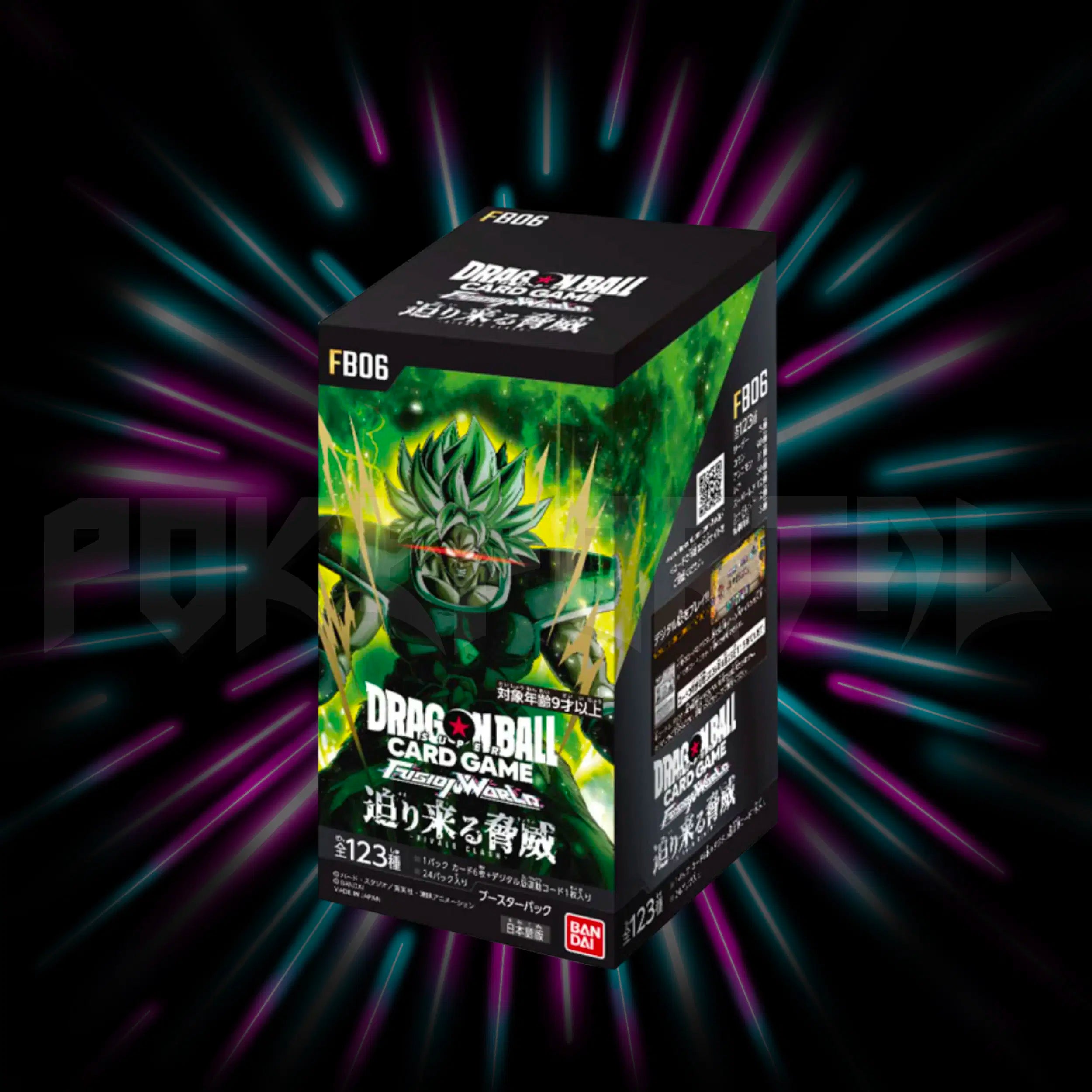 Dragon Ball Super Fusion World Rivals Clash FB06 Japanese booster box