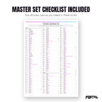 Pokemon Forbidden Light master set placeholders, the checklist included in the download, Portal TCG