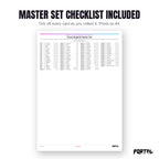 Pokemon Fossil master set placeholders, the checklist included in the download, Portal TCG
