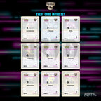 Pokemon Fossil master set placeholders, binder page, Portal TCG
