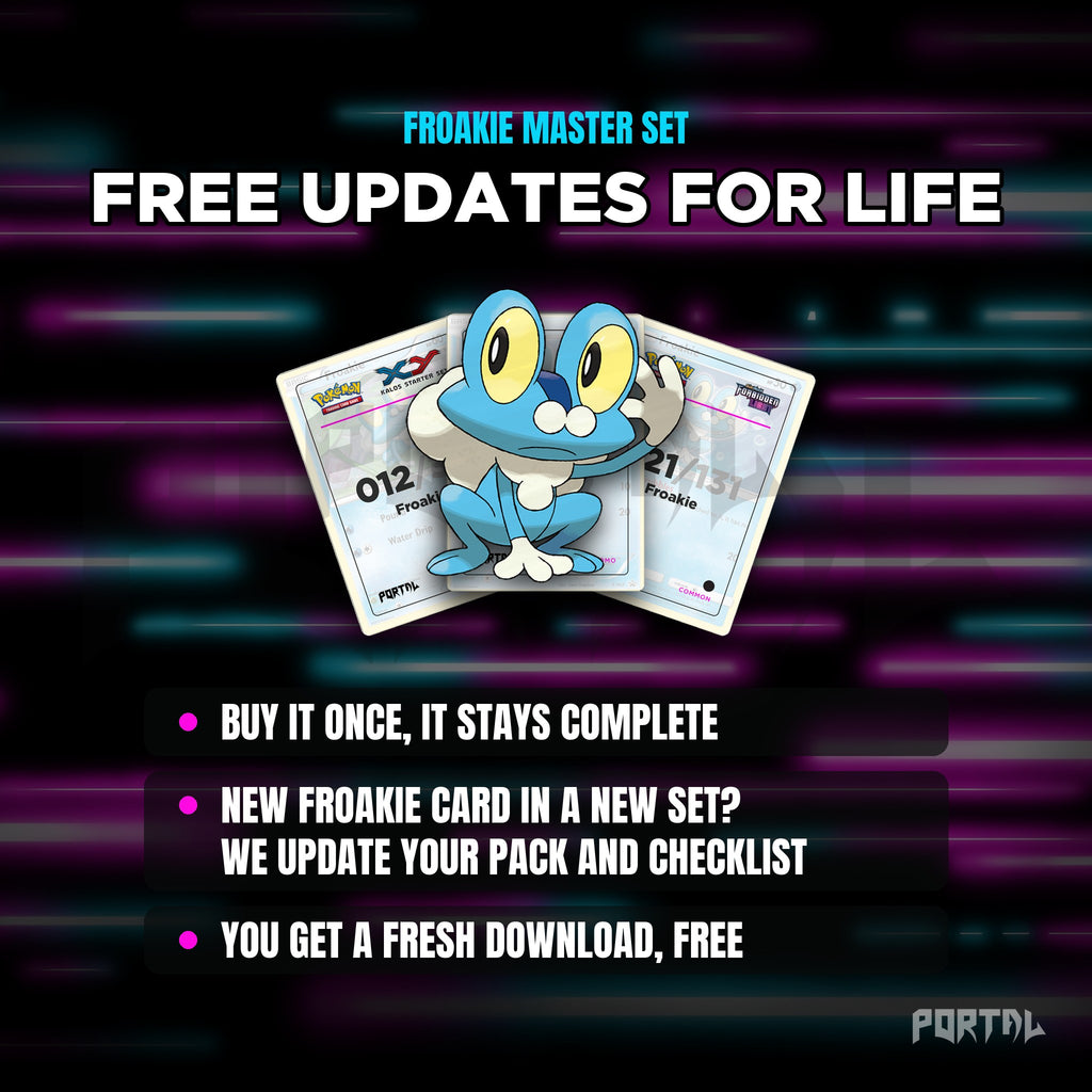 Froakie placeholders: free updates for life
