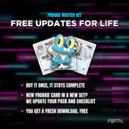 Froakie placeholders: free updates for life