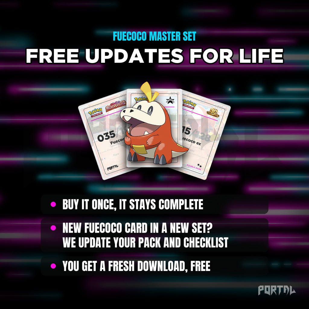 Fuecoco placeholders: free updates for life