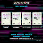 Pokemon Generations master set placeholders, every print included, Portal TCG