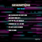 Pokemon Generations master set placeholders, what you get, Portal TCG