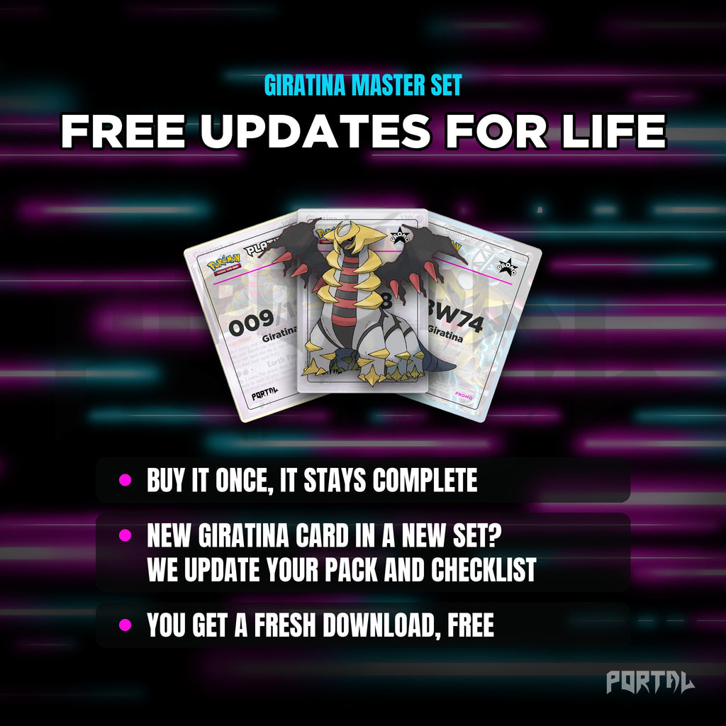 Giratina placeholders: free updates for life