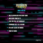 Pokemon Hidden Fates master set placeholders, what you get, Portal TCG
