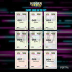 Pokemon Hidden Fates master set placeholders, binder page, Portal TCG