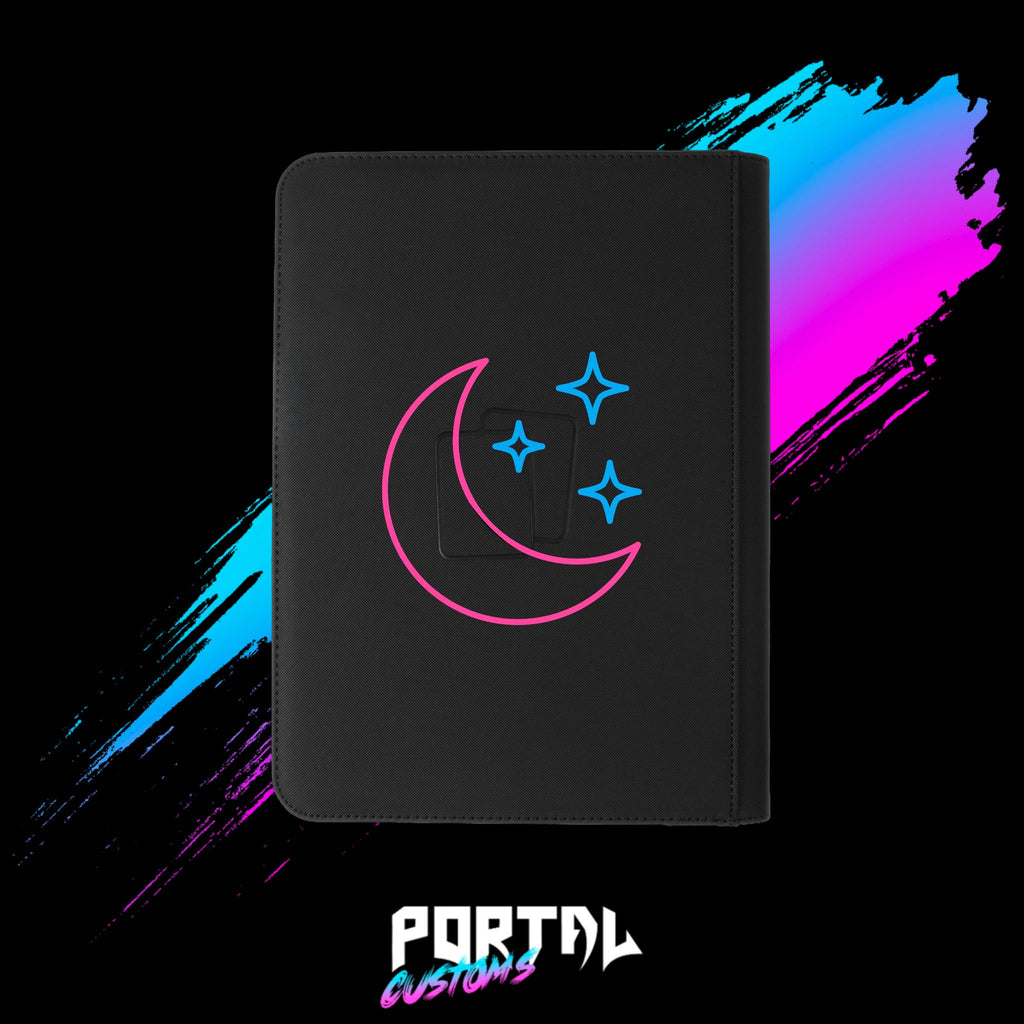Aurora, Hyperia City Premium Printed Binder, back, Portal TCG