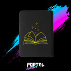 Belle, Hyperia City Premium Printed Binder, back, Portal TCG