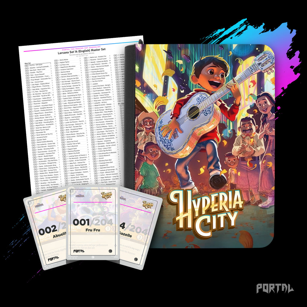 Hyperia City Premium Master Set Bundle, everything miguel, Portal TCG