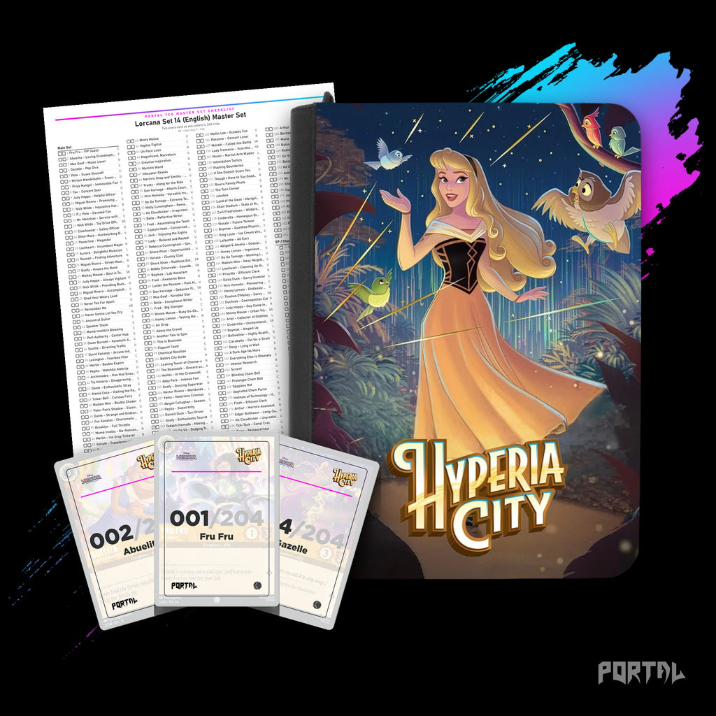 Hyperia City Premium Master Set Bundle, everything aurora, Portal TCG