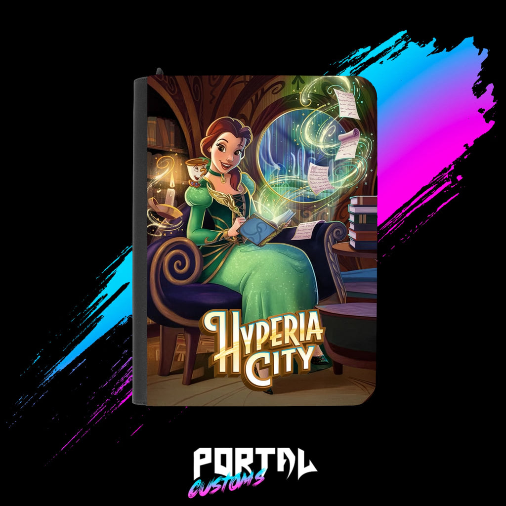 Hyperia City Premium Master Set Bundle, binder belle, Portal TCG