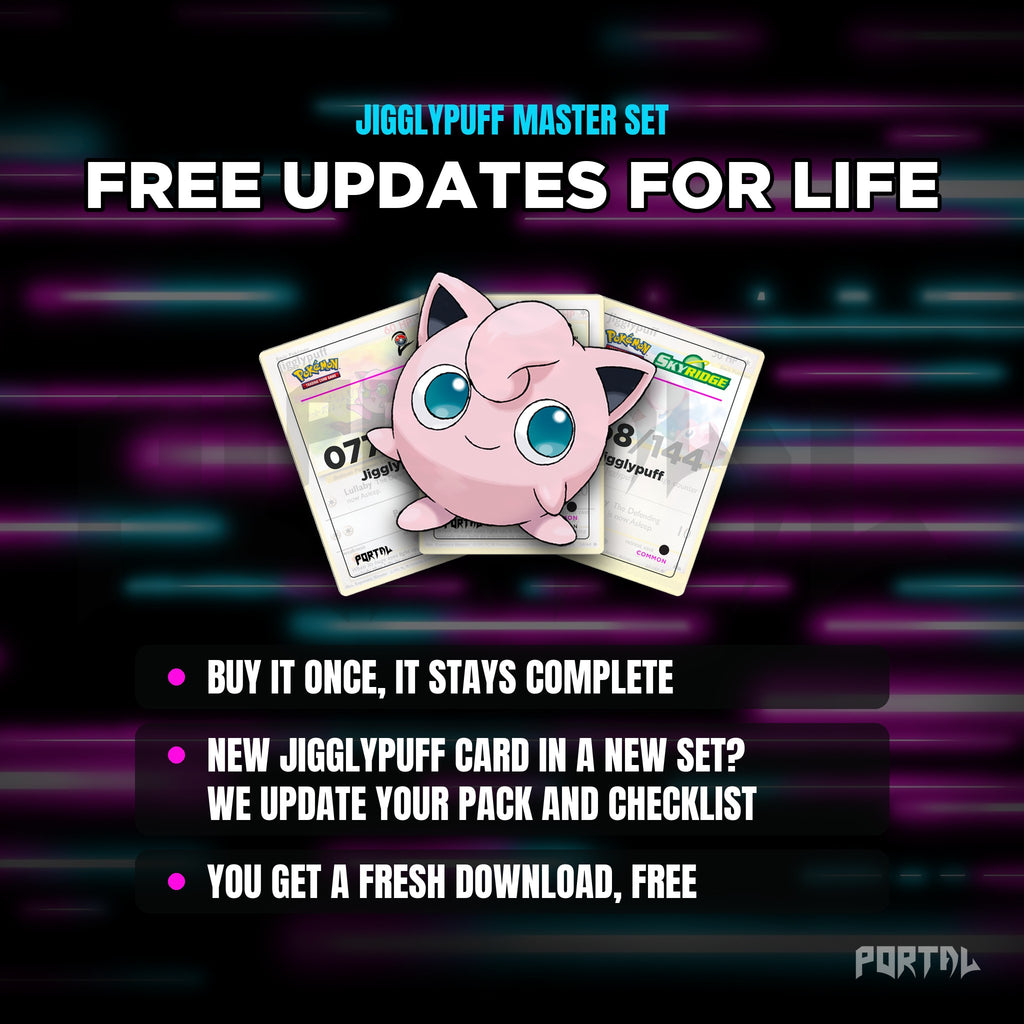 Jigglypuff placeholders: free updates for life