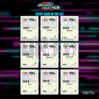 Journey Together placeholder cards laid out in a nine pocket binder page