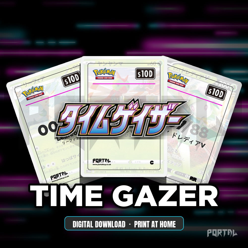 Time Gazer master set placeholder cards