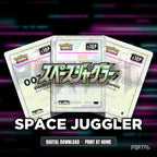Space Juggler master set placeholder cards