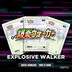Explosive Walker master set placeholder cards
