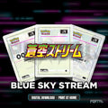 Blue Sky Stream master set placeholder cards