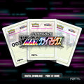 VMAX Climax Japanese master set placeholders, digital download, hero