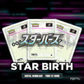 Star Birth master set placeholder cards
