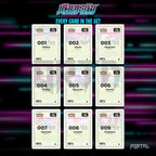 Battle Region placeholder cards laid out in a nine pocket binder page