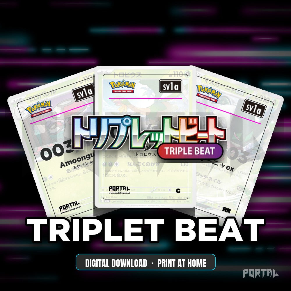 Triplet Beat master set placeholder cards