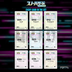 Snow Hazard master set placeholders, binder page, Portal TCG