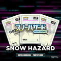 Snow Hazard master set placeholder cards