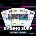 Raging Surf master set placeholder cards