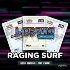 Raging Surf master set placeholder cards