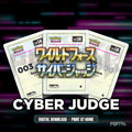 Cyber Judge master set placeholder cards