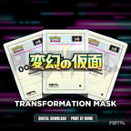 Transformation Mask master set placeholder cards