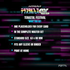 Terastal Festival master set placeholder cards, what is included